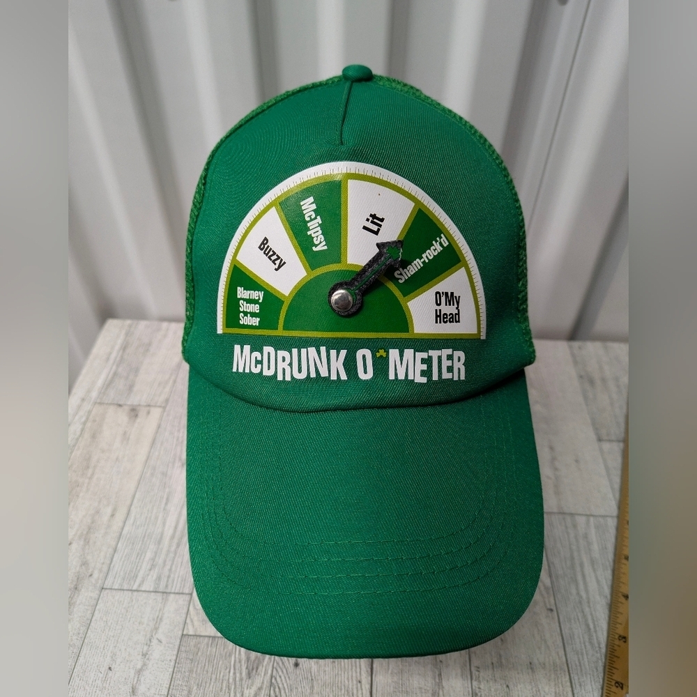 Green McDrunk O'Meter Cap